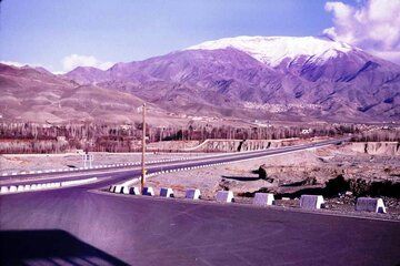 تصویر دیده نشده از آزادراه تهران-کرج؛ ۶۰ سال قبل!