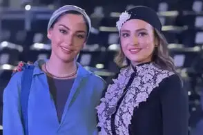 گلاره عباسی و ترلان پروانه در صمیمی‌ترین قاب پشت صحنه «بامداد خمار»