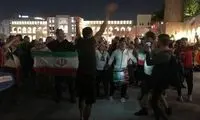 بزن و بکوب هواداران ایرانی در خیابان‌های قطر