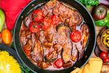 طرز تهیه خوراک گوجه بادمجان ساده با طعمی بی‌نظیر