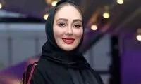 عکس جدید الهام حمیدی با آرایش غلیظ