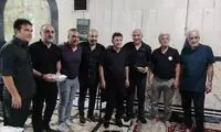 حضور قلعه‌نویی و سرخابی‌ها در مراسم عزاداری