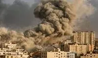لحظه بمباران وحشیانه یک بیمارستان دیگر در غزه