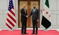 فرستاده آمریکا با الجولانی دیدار کرد