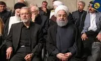 شعار علیه روحانی در مراسم بزرگداشت رئیسی!