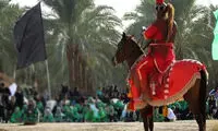آزار اسب تعزیه با سیگار منجر به حادثه تلخ شد!