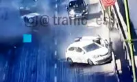 چپ شدن عجیب کوئیک در بزرگراه صیاد شیرازی