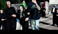 تصاویری از بدرقه پیکر «امید جهان» در بم