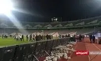 دعوای شدید بعد از پایان بازی استقلال و تراکتور