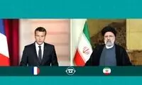 پیامِ روشن مکرون به رئیس جمهور ایران