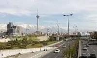 تهران از شرایط نرمال ۱۱ درجه فاصله گرفت