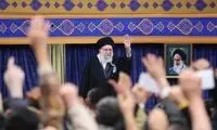 قابی متفاوت از دیدار امروز خانواده‌های شهدا با رهبر انقلاب