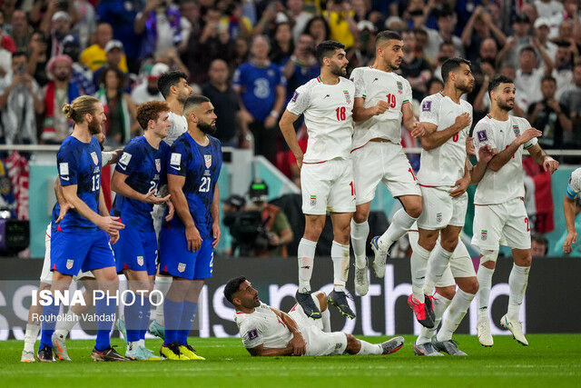 تیم ملی فوتبال ایران قهرمانانه جنگید