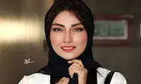 اشک خانم بازیگر در جمع نیروهای هلال احمر درآمد