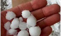 تصاویری از شادی عربستانی‌ها از بارش باران و تگرگ