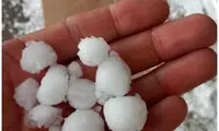 تصاویری از شادی عربستانی‌ها از بارش باران و تگرگ