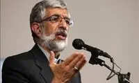 حداد عادل: ما حرف سیاسی بسیار می‌زنیم