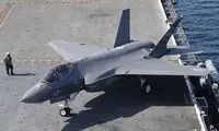 پنج جنگنده اف-۳۵ آمریکایی، شیپور جنگ را به صدا درآوردند!