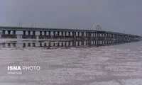 دریاچه ارومیه در آستانه خشکی کامل قرار گرفت