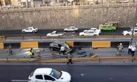 از این بزرگراه تهران با احتیاط عبور کنید!