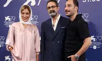 نوید محمدزاده با استایلی متفاوت در جشنواره ونیز!
