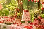 حال‌وهوای تابستان با دکوراسیون الهام‌گرفته از توت‌فرنگی