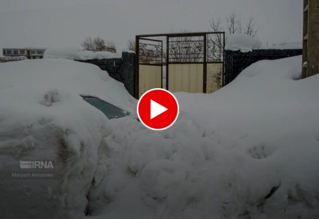 بررسی آخرین وضعیت کوهرنگ پس از برف شدید