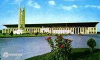 ایستگاه راه‌آهن مشهد ۷۰ سال قبل این‌گونه ساخته شد