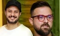 استایل هماهنگ جواد عزتی و هومن سیدی در یک دورهمی