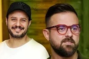 استایل هماهنگ جواد عزتی و هومن سیدی در یک دورهمی