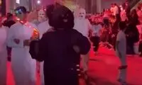 تصاویری از جشن هالووین در عربستان!