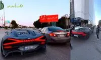 ماجرای جولان بوگاتی 280 هزار دلاری در اهواز