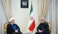 ویدیویی از شادباش روحانی به مسعود پزشکیان