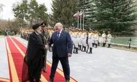 استقبال رسمی رئیسی از لوکاشنکو در سعدآباد