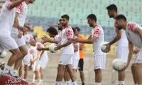 لباس متفاوت کریم باقری در تمرین پرسپولیس!