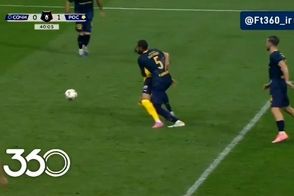 پاس گل شانسی لژیونر استقلالی در اروپا