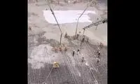 حیرت انگیزترین پی ریزی ساختمان که تاکنون دیده‌اید!
