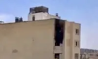 آتش سوزی وحشتناک در شیراز