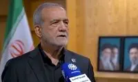 برخورد عجیب مامور عراقی با پزشکیان 