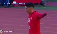 رقص لزگی ستاره تراکتور پس از گلزنی در آسیا