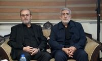 حضور سردار قاآنی در دفتر حزب‌الله لبنان