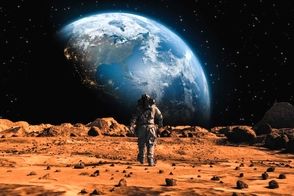 ویدئویی خیره کننده از آسمان شب در مریخ