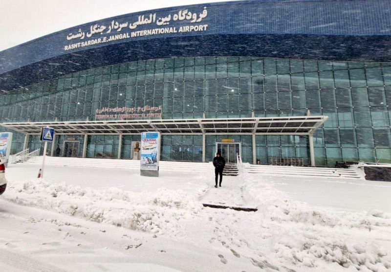 برف شدید، ملوان را زمین‌گیر کرد!