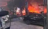 خودرویی که صالح العاروری را مورد هدف قرار داد