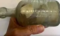 نامه سرباز کشته شده پس از ۱۰۹ سال در بطری پیدا شد