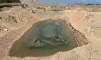 کشف بقایای یک کِشتی در معدن سنگ!
