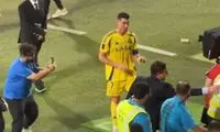رونالدو آخرِ بازی با استقلال ضایع شد