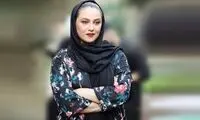 عکس‌های خانم بازیگر در مزار استاد شجریان