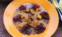 لوه کباب؛ غذای سنتی مازندران با گوشت گوسفندی و آب نارنج
