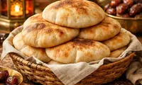 فوت‌وفن‌ تهیه نان عربی در ماهیتابه؛ ویژه ماه رمضان